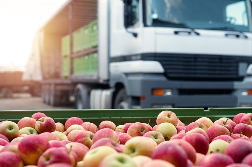 Livraison de produits frais
